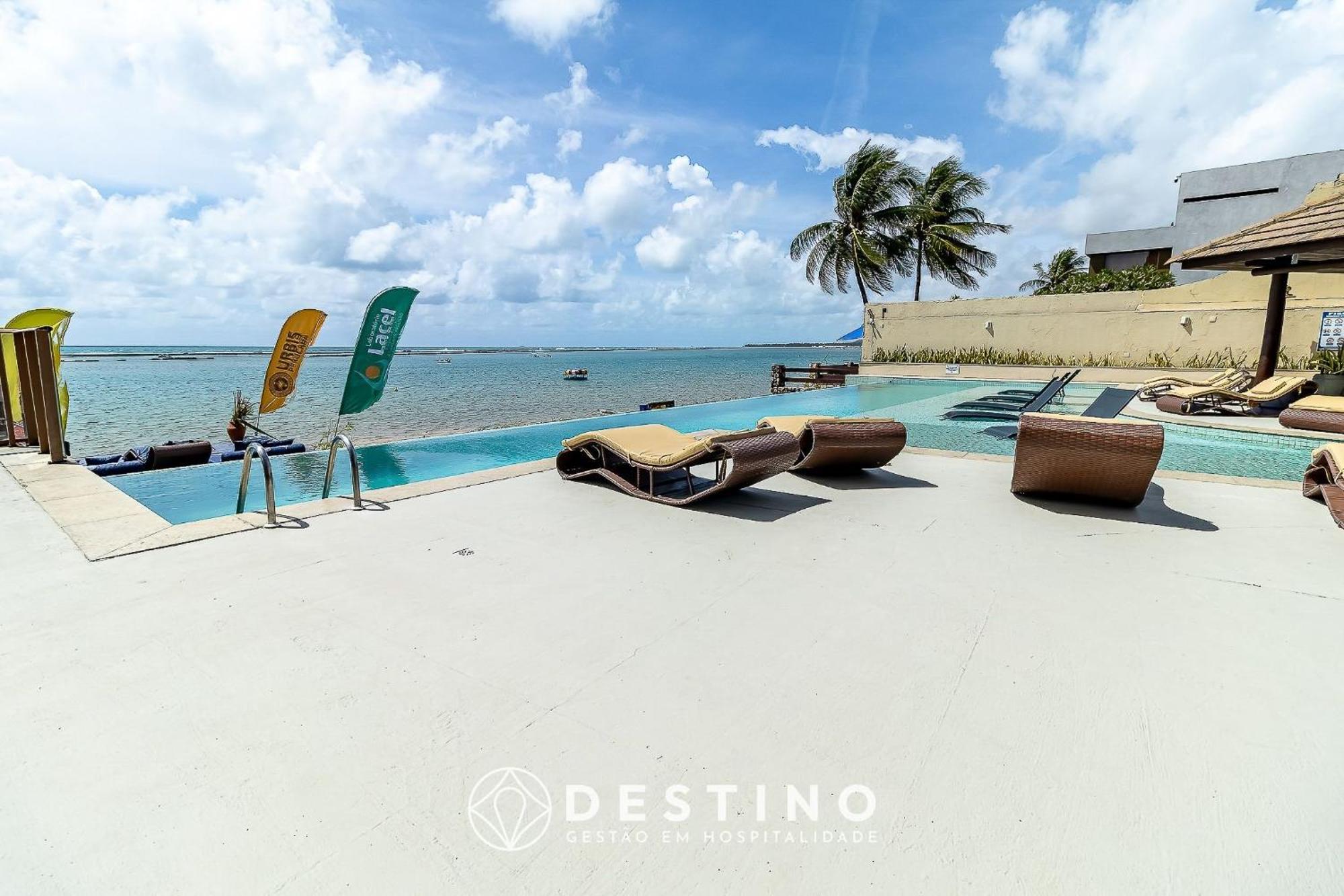 바라 데 상미겔 Cobertura Em Barra Bali, Exclusiva Pe Na Areia, Luxo E Vista Deslumbrante - Destino Bsm 402 아파트 외부 사진